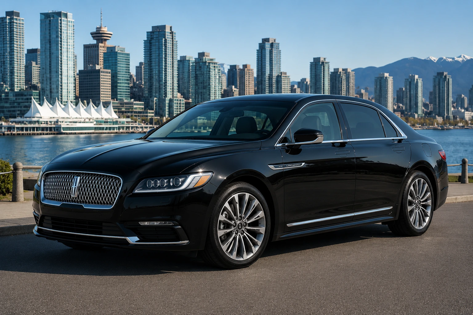 Lincoln Continental executive sedan for cruise transportation